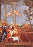 Albani  Francesco Holy Family oil painting